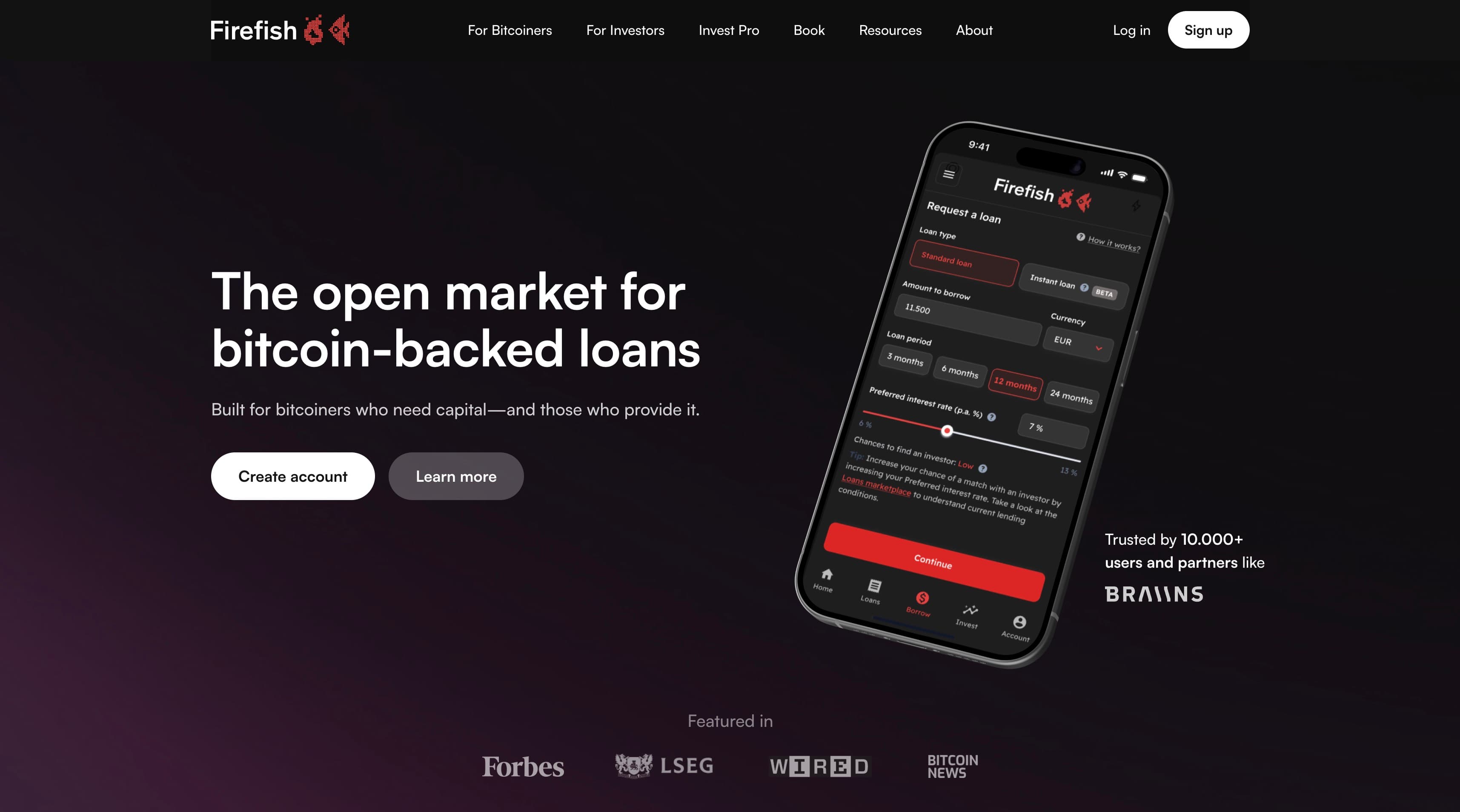 Bitcoin-Backed Lending Platform