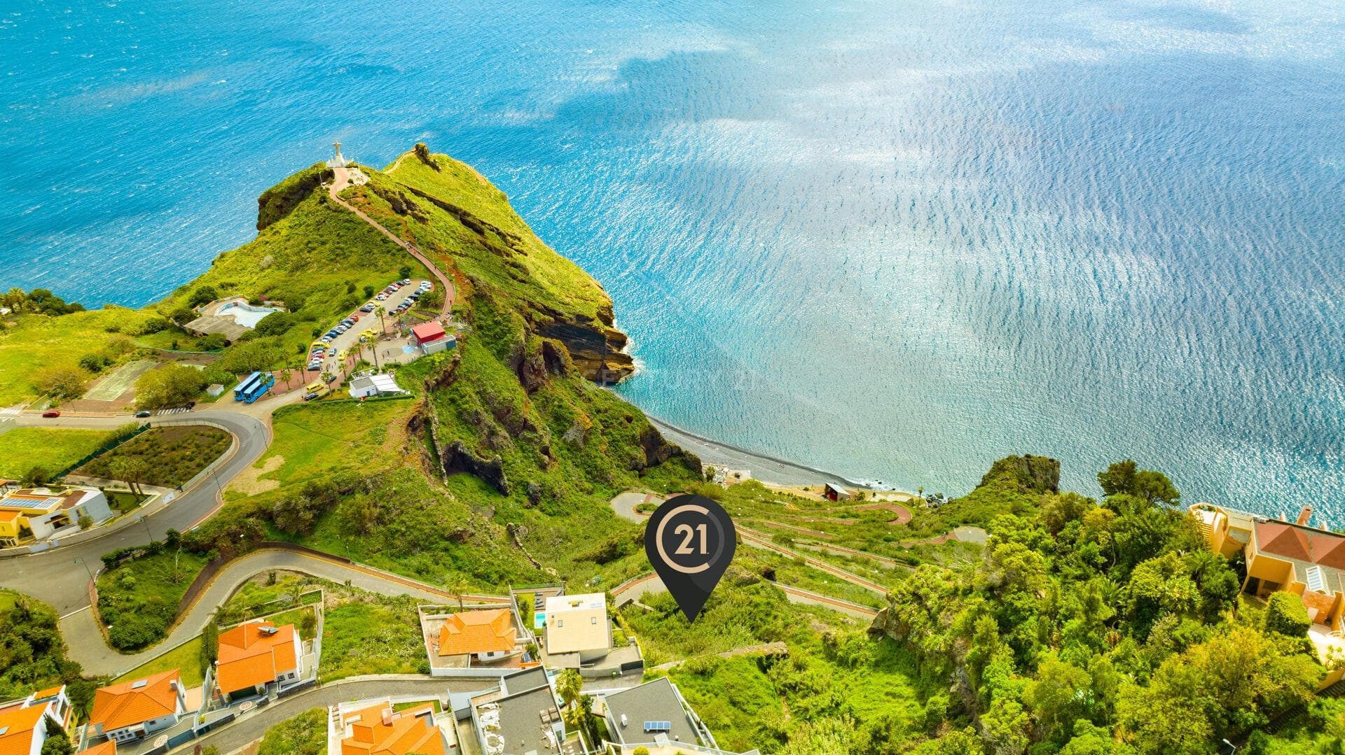 Oceanview plot in Madeira, Portugal